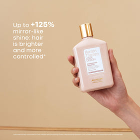 ALFAPARF MILANO back label highlighting ingredients and usage benefit
