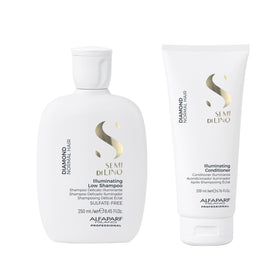 ALFAPARF MILANO front packaging showing set and professional shine