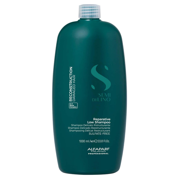 ALFAPARF MILANO front bottle showing clean design and professional repair benefits