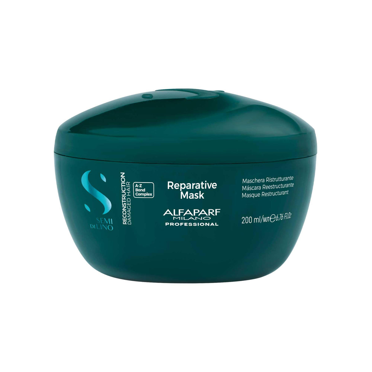 ALFAPARF MILANO jar front view showing product and professional styling benefit