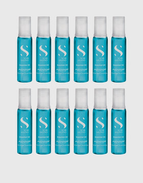 ALFAPARF MILANO flaxseed and omega icons illustrating enriched formulation benefits