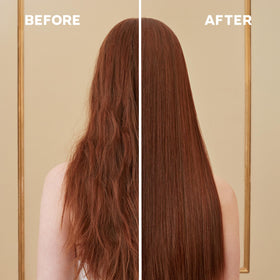 ALFAPARF MILANO creamy shampoo texture dispensed for easy application benefit