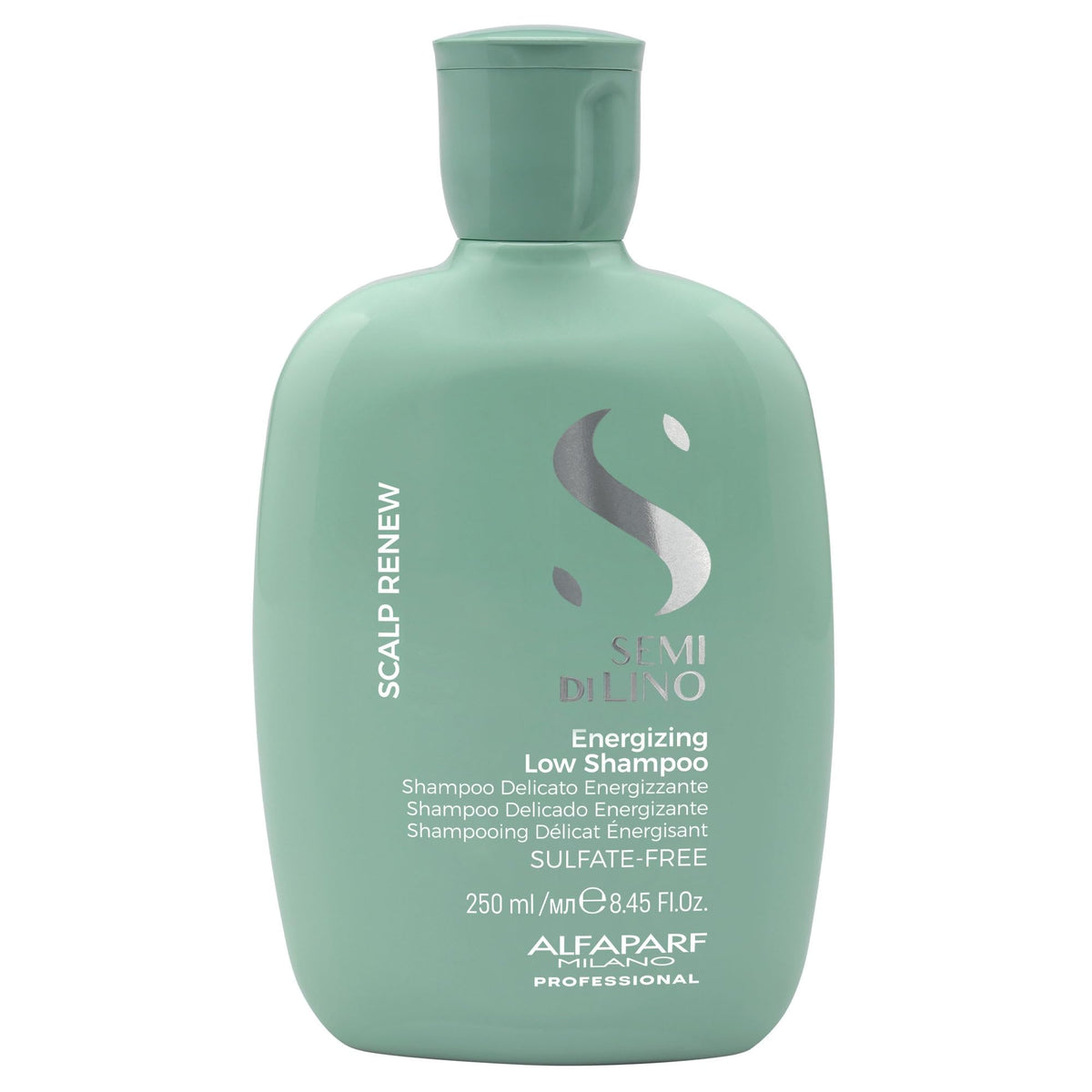 ALFAPARF MILANO front bottle showing product branding and benefit