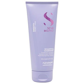 ALFAPARF MILANO front bottle showing product and benefits for frizzy hair