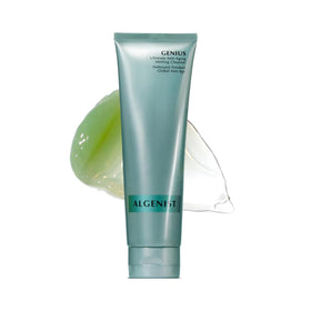 Algenist front packaging showing cleanser and benefits