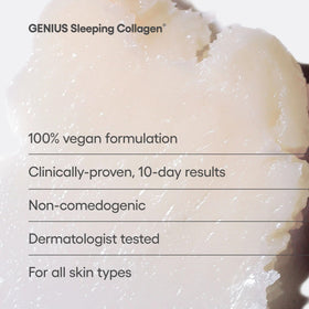 Algenist side label close-up highlighting ingredients and formulation transparency benefit