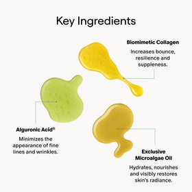 Algenist small scoop on spatula displaying recommended dosing for efficient use benefit