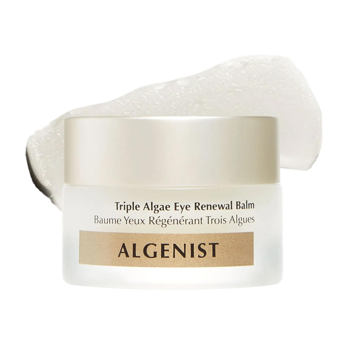 Algenist front packaging showing compact travel-size and clear labeling benefits