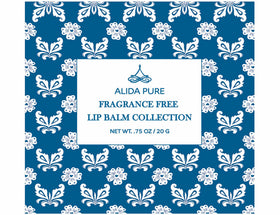 ALIDA PURE balm applied on lips demonstrating hydration and everyday protection benefit