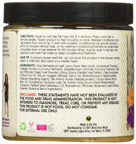 Alikay Naturals close-up cream texture with honey swirl, shows rich hydration