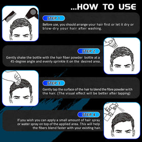 ALIVER lifestyle image of styled hair showing confidence and natural blend benefit