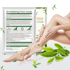 ALIVER before and after feet comparison demonstrating reduced calluses and smoother skin
