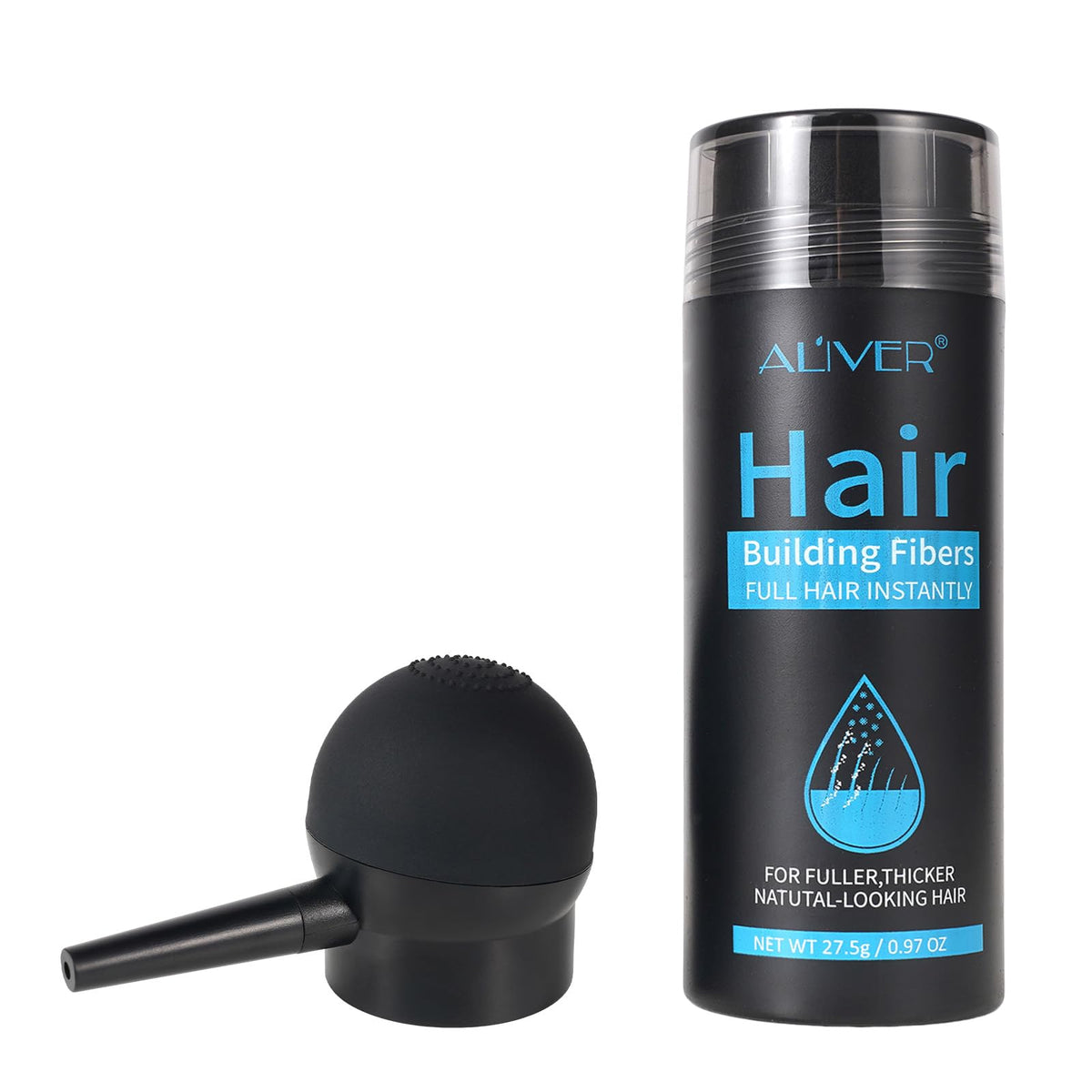 ALIVER front packaging showing product and shade for instant volume