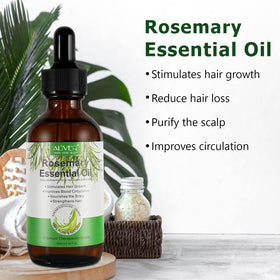 ALIVER rosemary oil in a diffuser creating a calming aroma in a living room