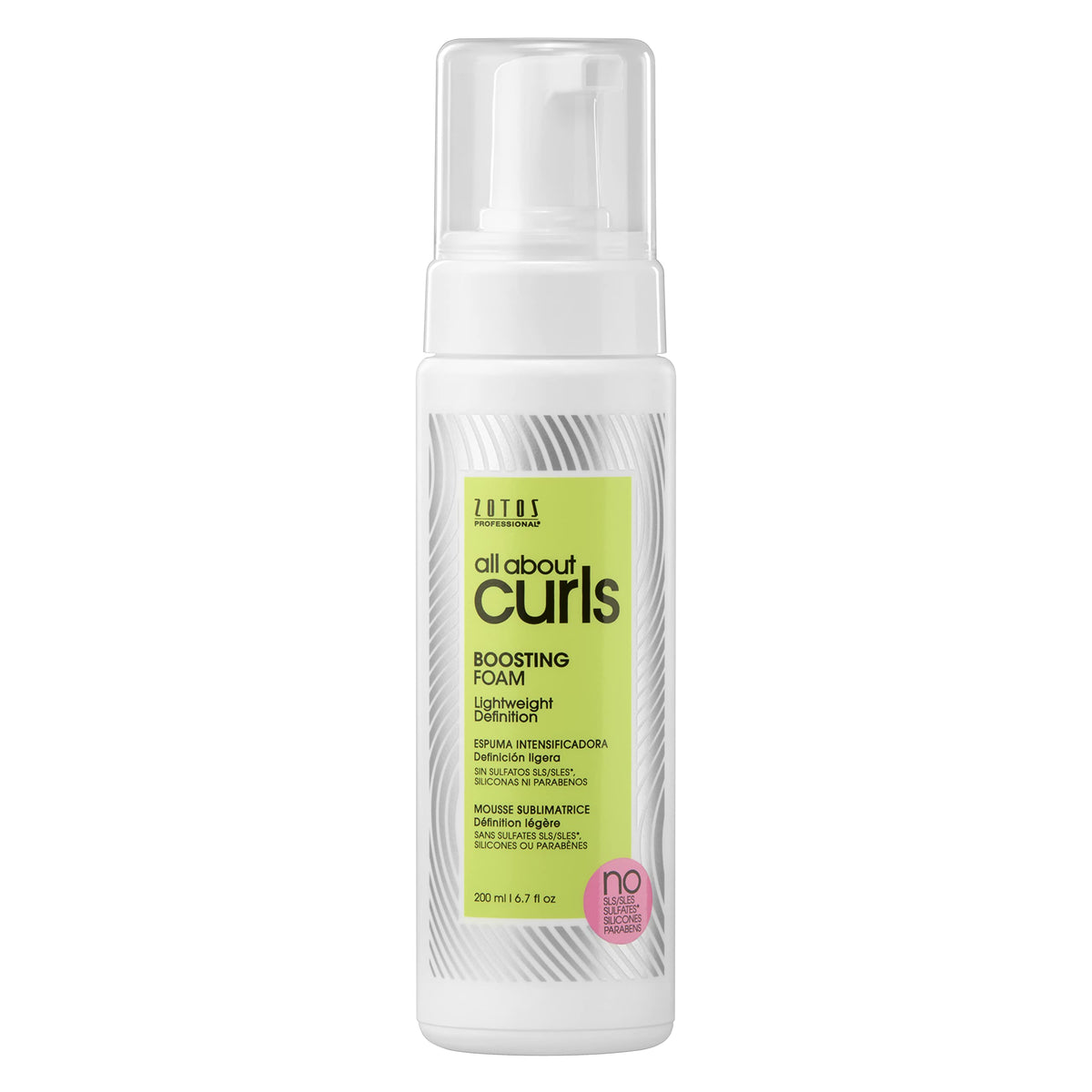 All About Curls front packaging showing product and benefits