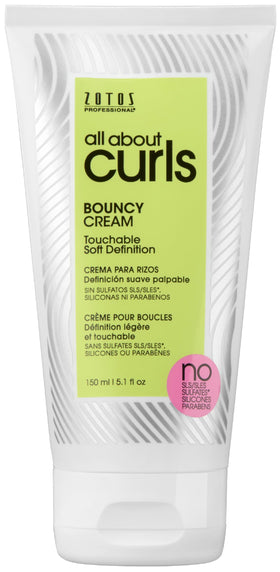 All About Curls bottle front showing product and branding for clear identification