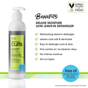 ALL ABOUT CURLS nozzle close-up demonstrating easy spray application