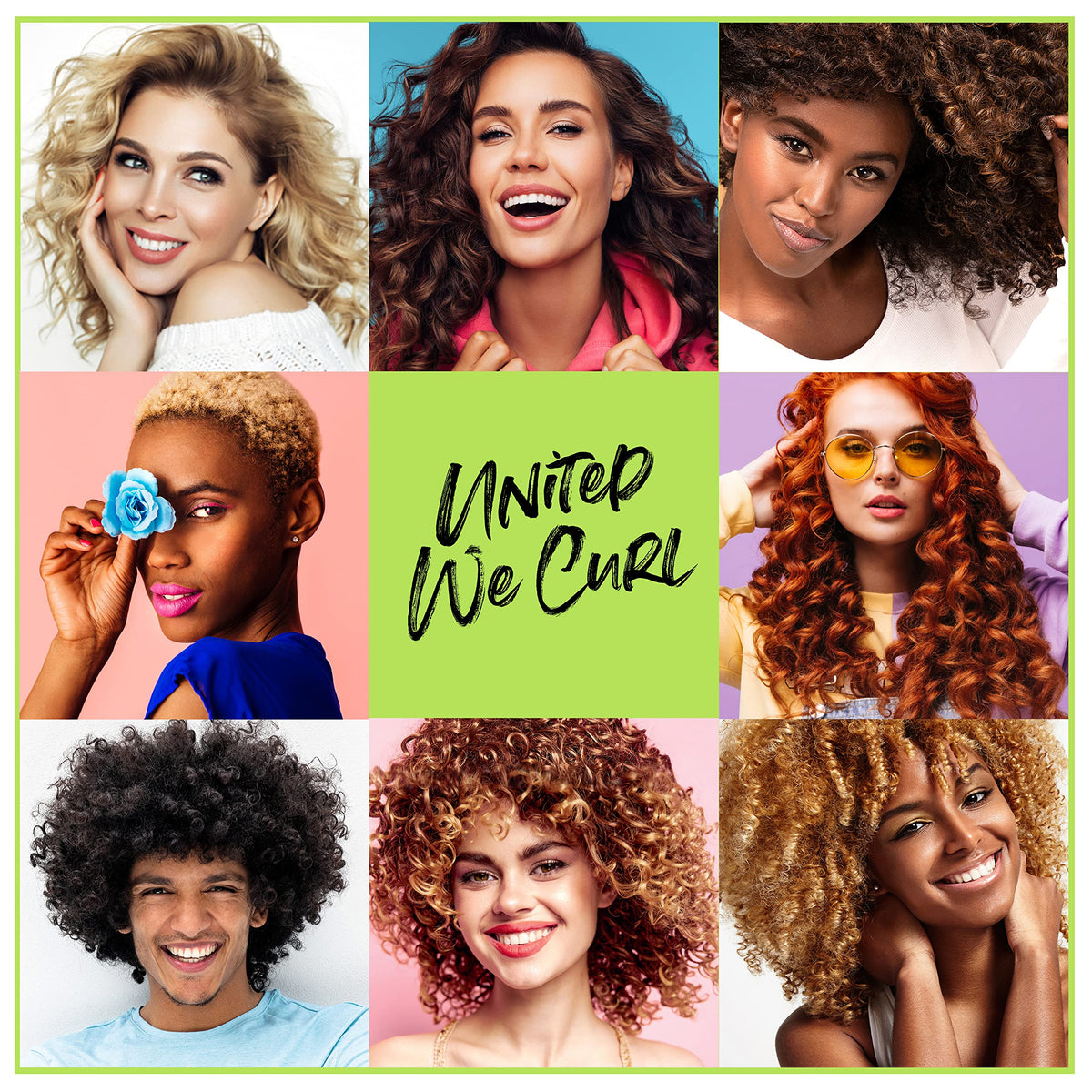 All About Curls 32 oz bottle held in hand showing large, value size for frequent use