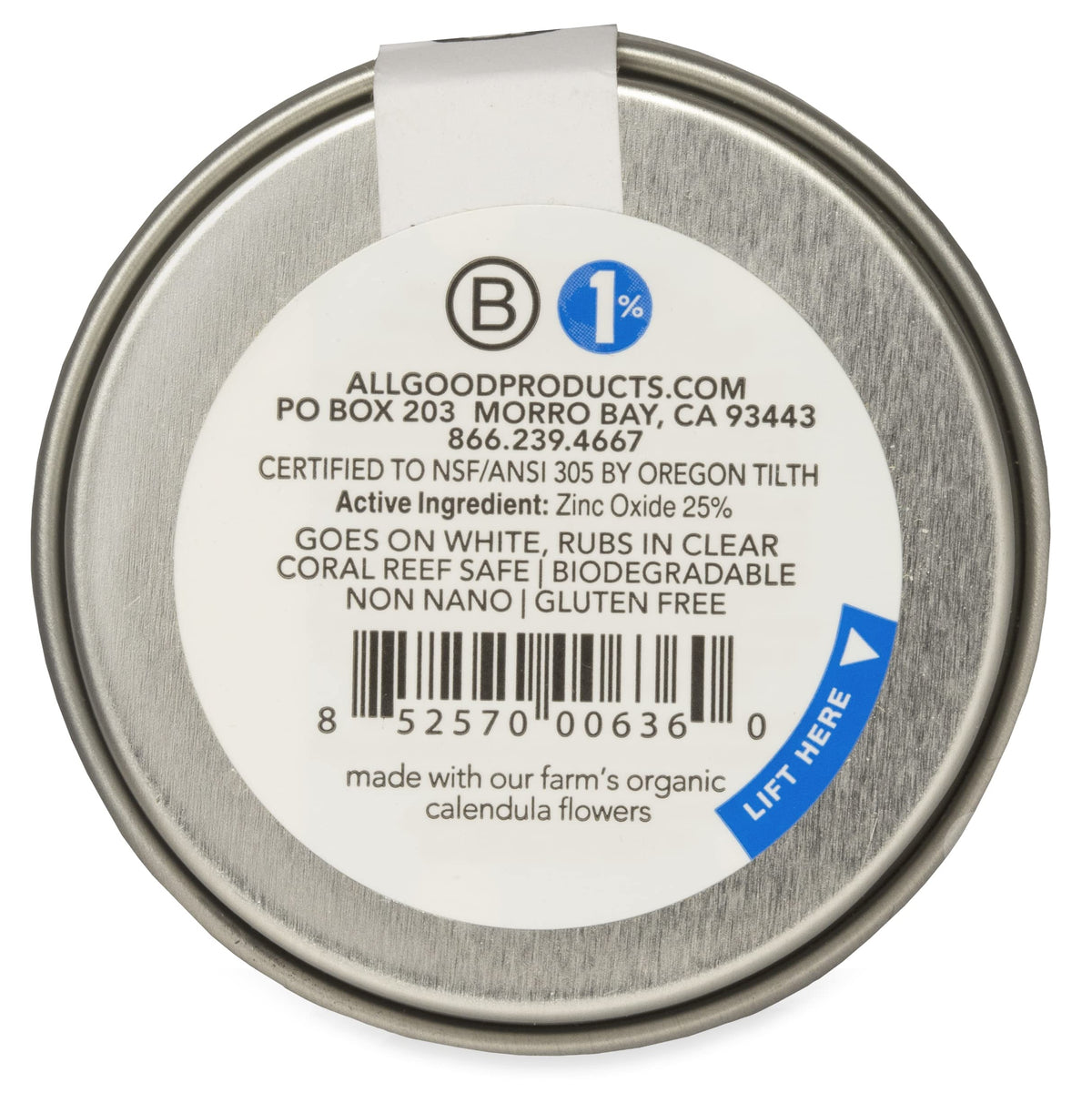 All Good sunscreen two-pack layout showing spare tin for longer trips and sharing