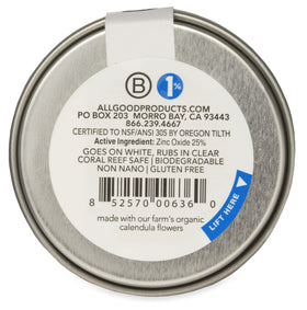 All Good sunscreen two-pack layout showing spare tin for longer trips and sharing