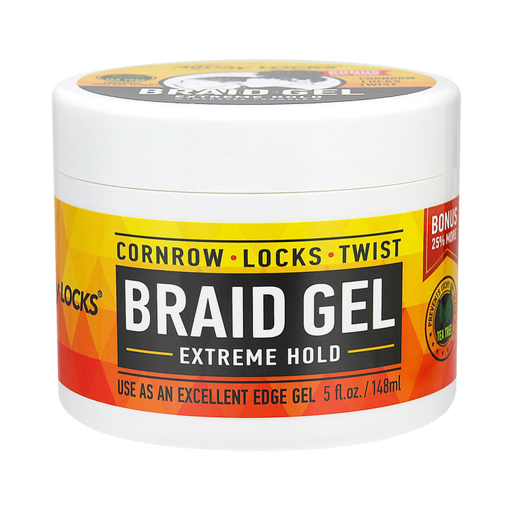 AllDay Locks front packaging showing jar and branding, highlights professional hold