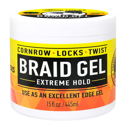 AllDay Locks front jar showing product branding and hold benefit