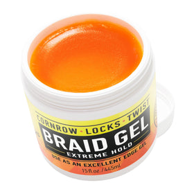 AllDay Locks open jar gel texture close-up demonstrating smooth application