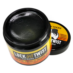 AllDay Locks open jar texture close-up showing smooth gel consistency and slip