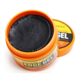 AllDay Locks gel close-up texture in jar showing smooth non-greasy consistency for easy styling