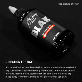 Allegory BLAK glass marble agitator inside bottle ensuring uniform pigment mix