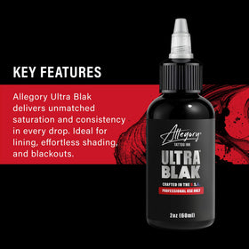 Allegory Ultra BLAK bottle top with marble agitator demonstrating secure sealing