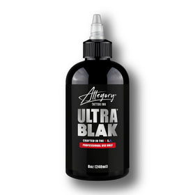 Allegory Ultra BLAK front packaging showing label and capacity benefit