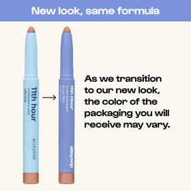 ALLEYOOP product used as eyeliner along lashline for defined, long-wear look