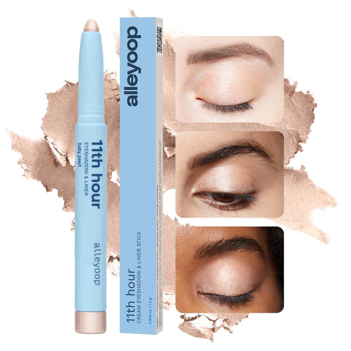 ALLEYOOP 11th Hour with cap open revealing slim tip for precise application benefit