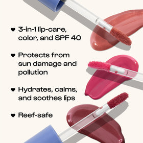 ALLEYOOP applicator close-up revealing serum-like glossy texture