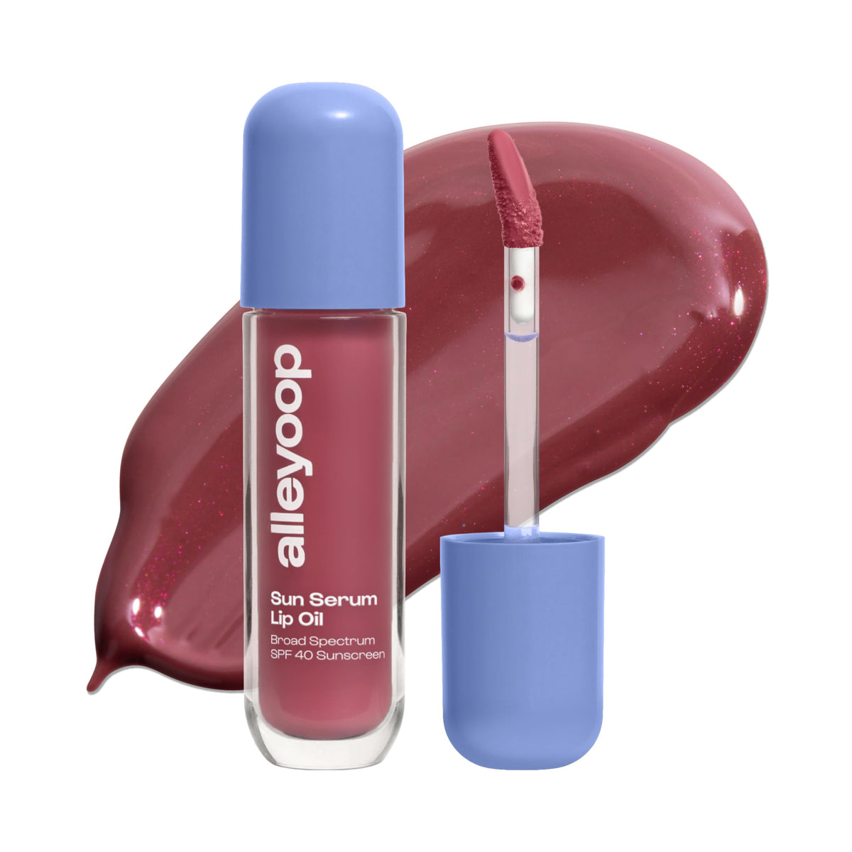 ALLEYOOP front packaging showing Hazy shade and SPF 40 protection