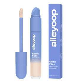 ALLEYOOP front packaging showing compact concealer and benefits