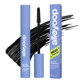 alleyoop tubing mascara front packaging shows sleek tube and clear labeling benefit quick identification