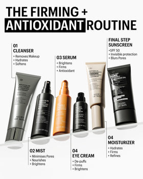 Allies of Skin jar on bathroom shelf illustrating daily routine
