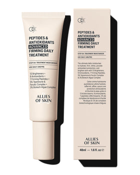 Allies of Skin front packaging showing product and clear branding for shelf appeal
