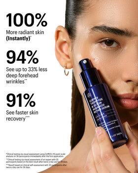 Allies of Skin label ingredients closeup highlighting copper tripeptides and ectoin for resilience