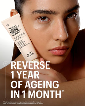 Allies of Skin pump dispensing treatment texture highlighting smooth absorption benefit