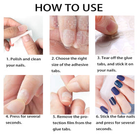Allstarry application in hand demonstrating quick, mess-free attachment