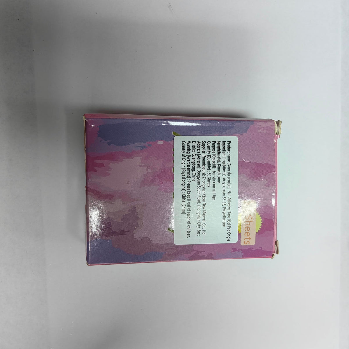 Allstarry packaging label details showing quantity and waterproof feature