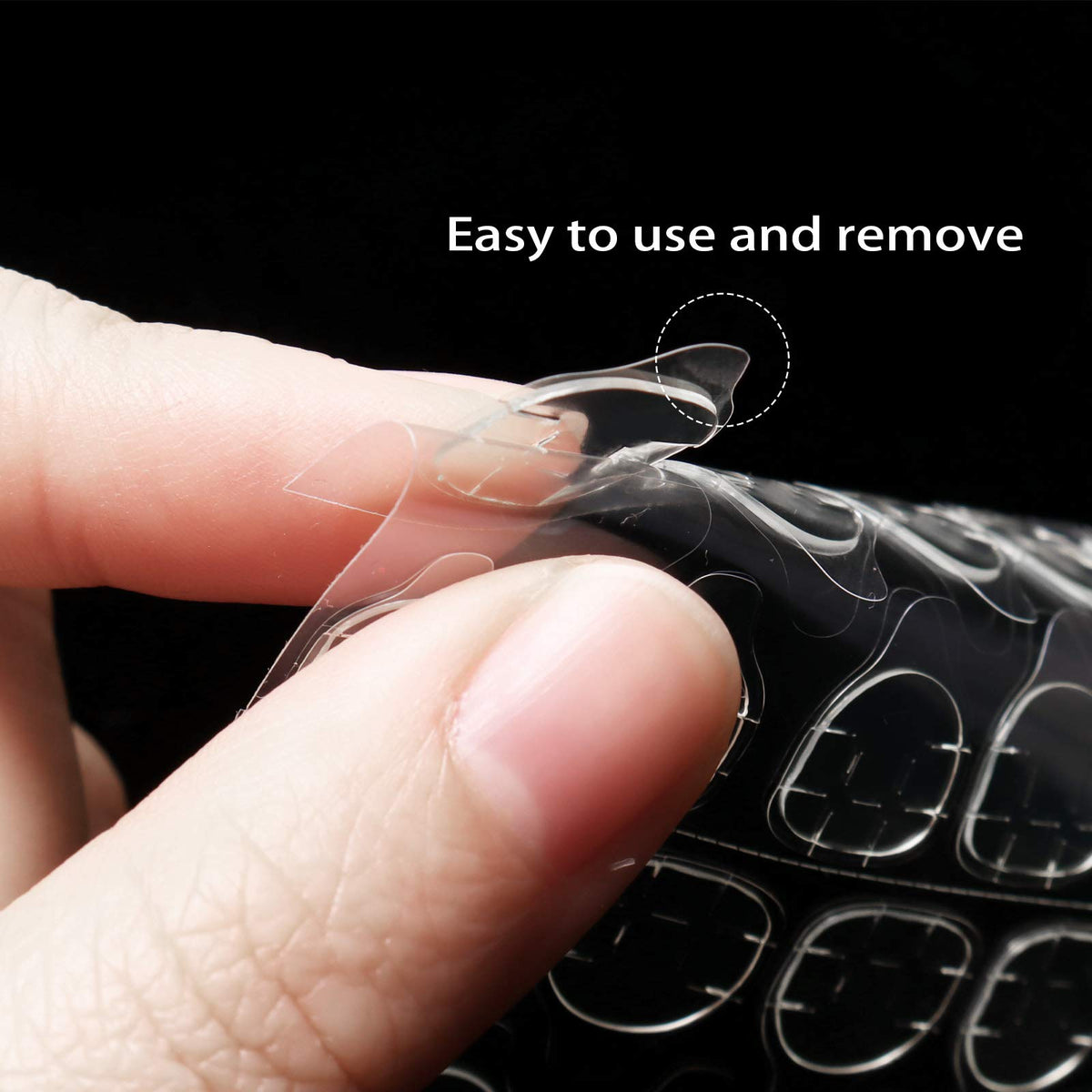 Allstarry press-on nail in use showing secure hold during daily tasks