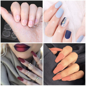 Allstarry scale comparison on fingers showing size variety and coverage