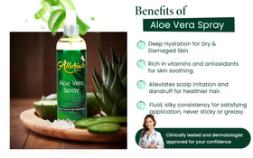 Allurials texture on hand showing lightweight, fast-absorbing aloe