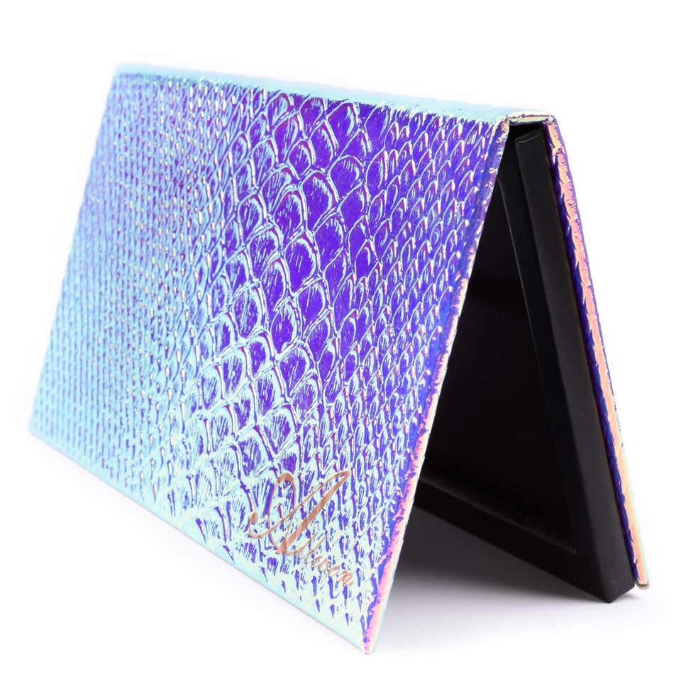 Allwon mermaid palette front closed showing compact design and portability