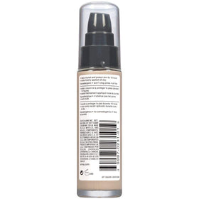 Almay 120 Ivory on model showing natural luminous finish benefit