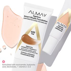 Almay concealer swatch on fair skin showing true shade match